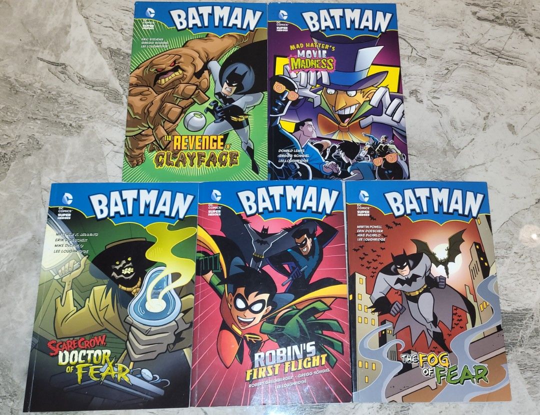 Batman, 興趣及遊戲, 書本& 文具, 小朋友書- Carousell