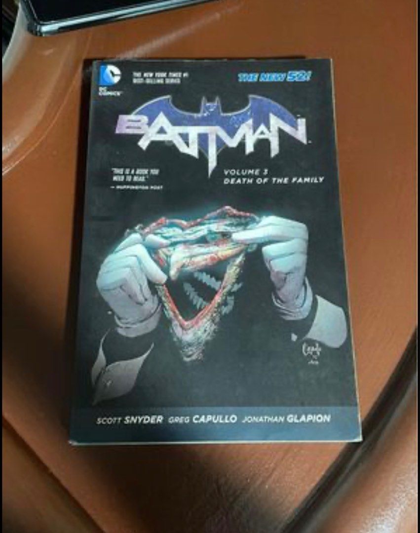 Batman Death of the Family, Hobbies & Toys, Books & Magazines, Comics &  Manga on Carousell