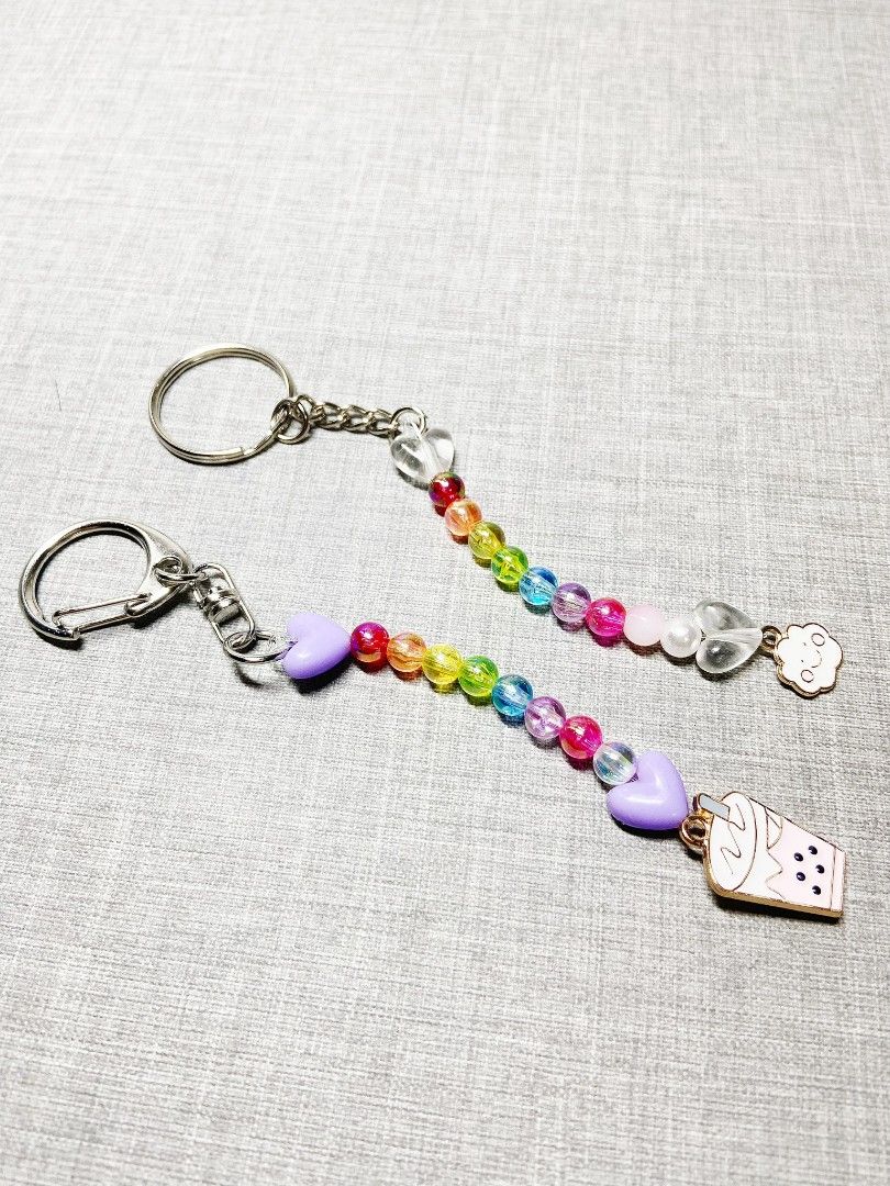 Beaded Keychains Birthday gifts Valentine s Day gift Friendship