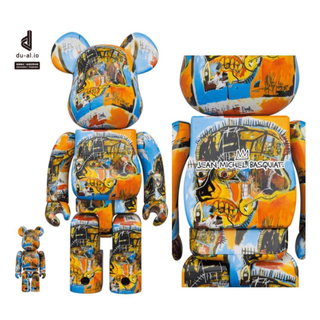 即発送可 Be@rbrick JEAN-MICHEL BASQUIAT #10 - フィギュア