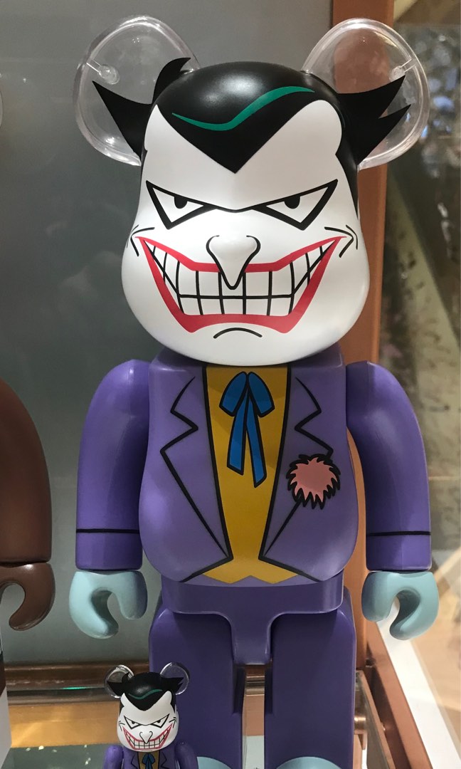 Bearbrick Joker 400% + 100% (Batman Animated) Be@rbrick, Hobbies & Toys ...