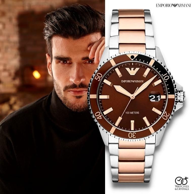 ?BIG Valentines Day SALE ? Emporio Armani Men's Leisure Business Waterproof  Watch AR11340, Men's Fashion, Watches & Accessories, Watches on Carousell
