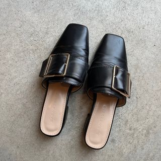 Black Slides / Loafers