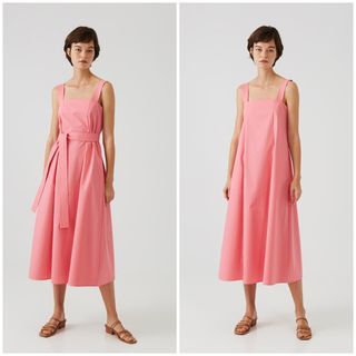(BNWT) OSN Cotton Tent Dress in Pink Our Second Nature