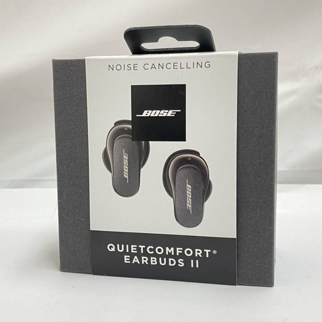 未開封商品]☆BOSE QUIETCOMFORT EARBUDS Ⅱ黑色, 音響器材, 耳機