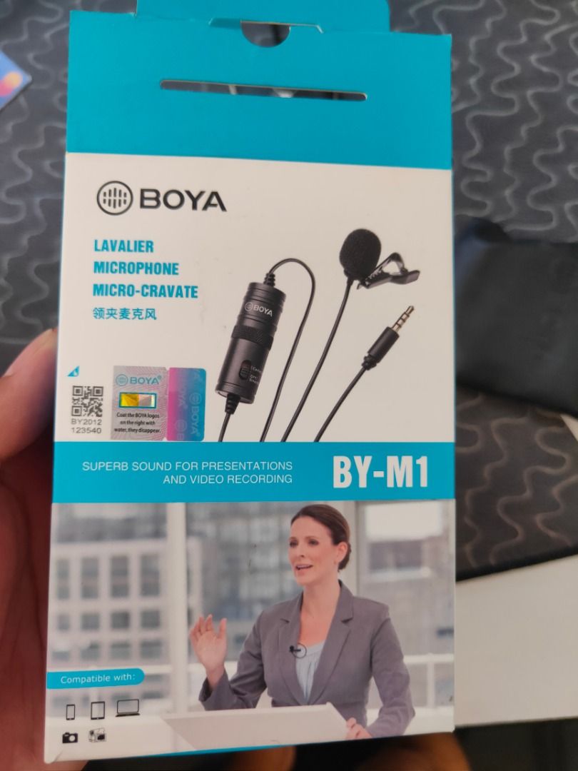 Boya Mic For Sale (Category: Microphones) located in Manila. Submitted by guruch4n (Listing ID 1214777401, Image 1). Description: Boya Mic BY-M1 Good for PC/Laptop and vlogging camera No issue Need to replace the battery Pick up or delivery Location: Vergara, Mandaluyong.