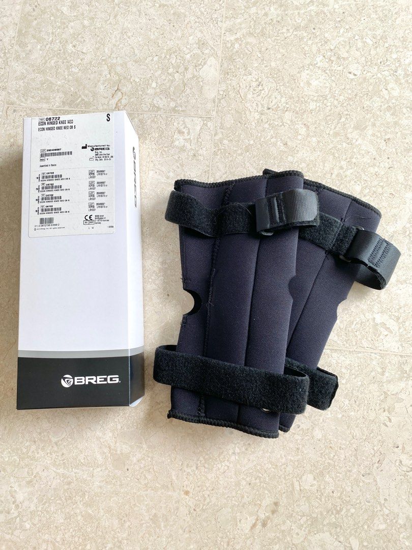 BREG Hinged Knee Brace, Health & Nutrition, Braces, Support