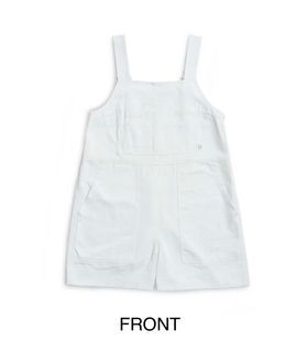 BTV Beyond The Vines Short Utility Jumpsuit - Ivory L size