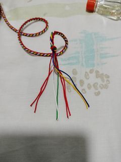 Buddhist five colour cord 佛教五色线