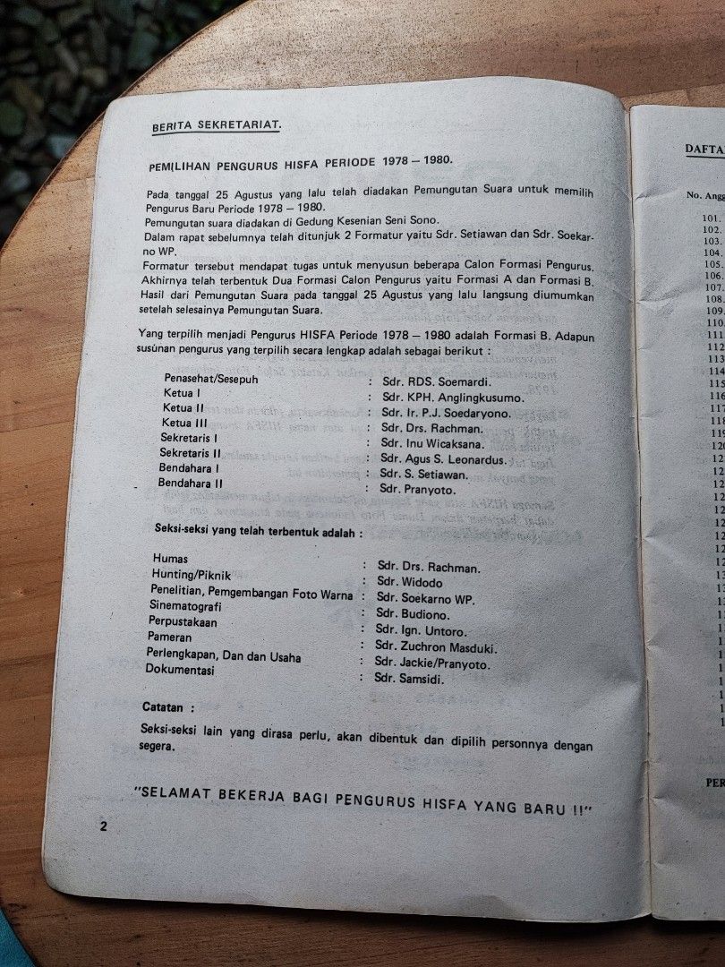 Buku Antik Katalog HISFA Salon Foto Indonesia 1978, Buku & Alat Tulis