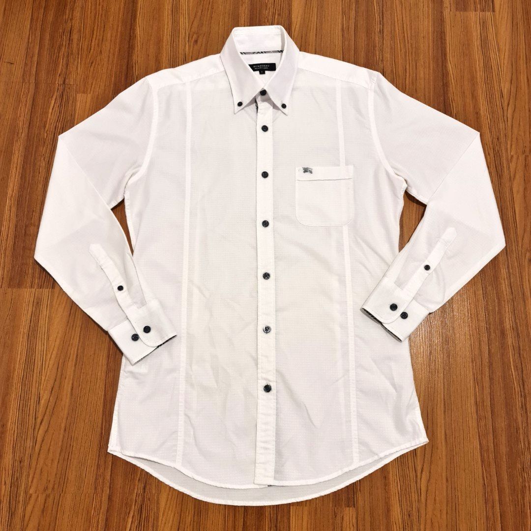 Burberry store mens shirts