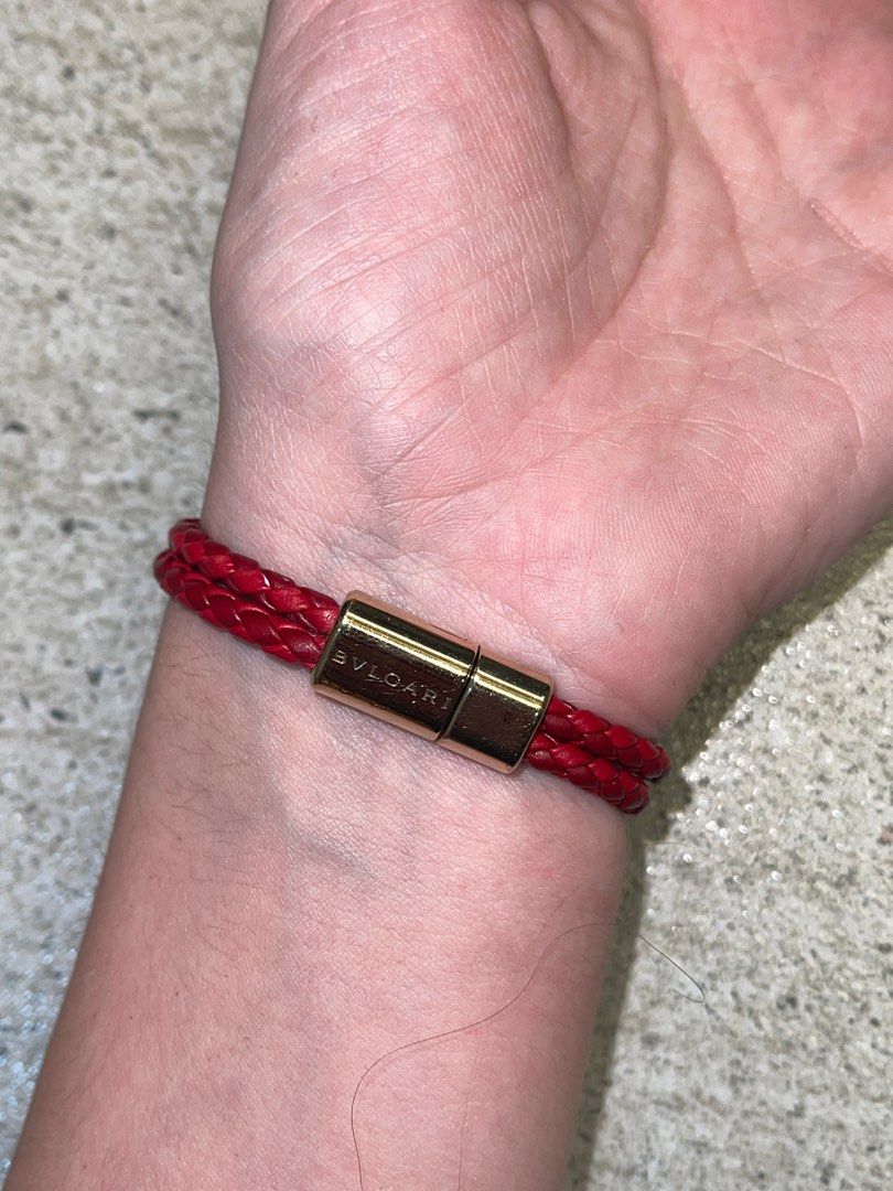 Bvlgari Serpenti leather bracelet with receipt on Carousell
