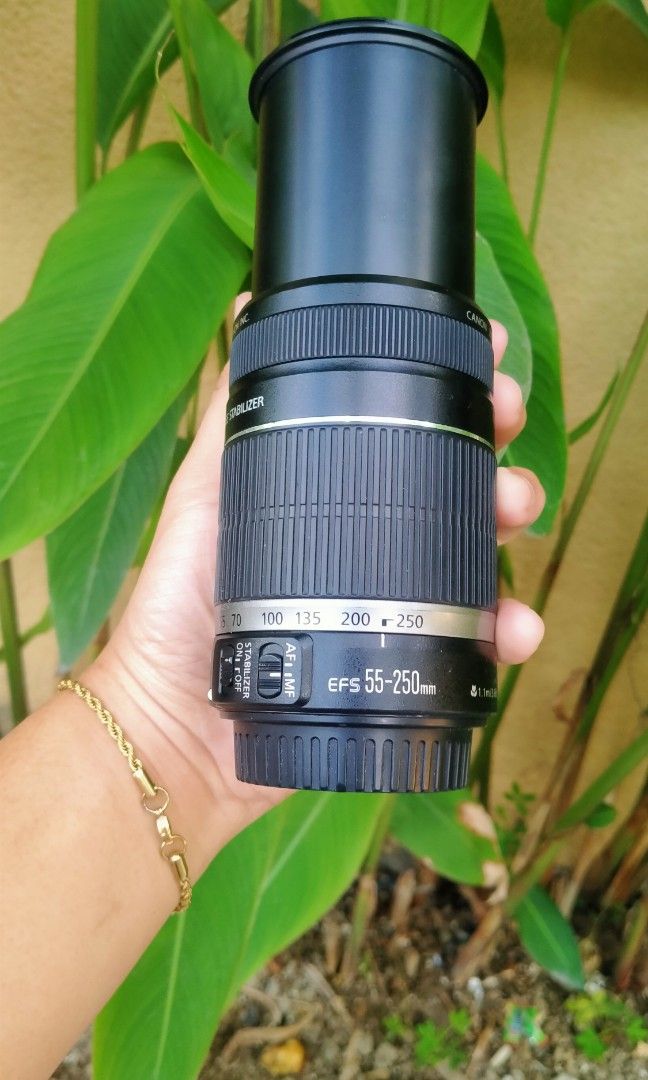 Canon 55250mm zoomlens, Photography, Lens & Kits on Carousell