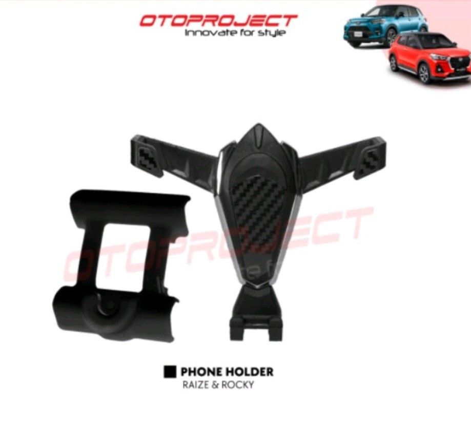 car phone holder toyota raize, Car Parts & Accessories, Audio, Video