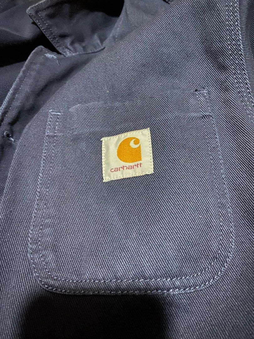 FINAL PRICE Carhartt WIP Chalk Jacket Navy L Men s Fashion Coats