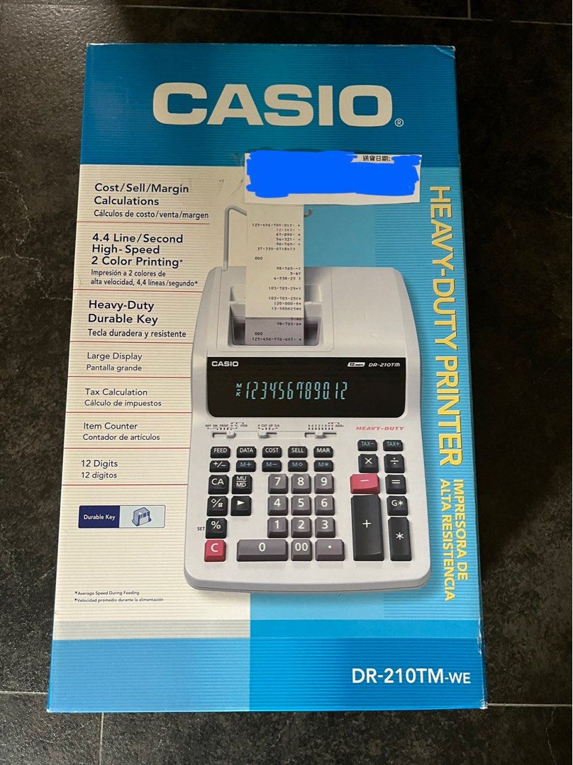 Casio dr 210 sales