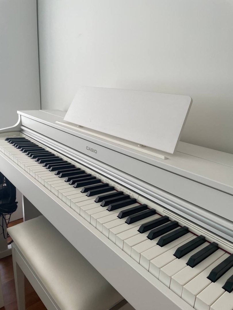 Casio ap 470 white sales
