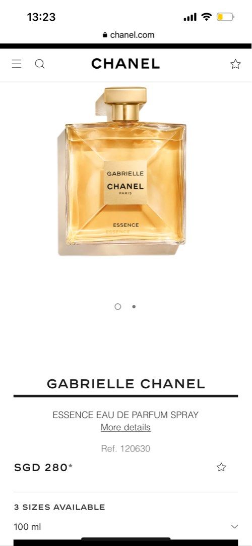 Chanel Gabrielle 100ml, Beauty & Personal Care, Fragrance & Deodorants on  Carousell