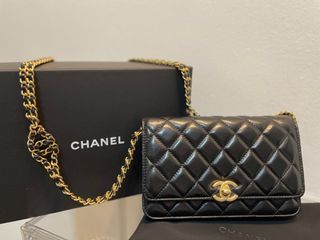 Bags, Authentic Chanel Sac Class Rabat Lambskin Silver Hardware Clean  Boxdust Bag