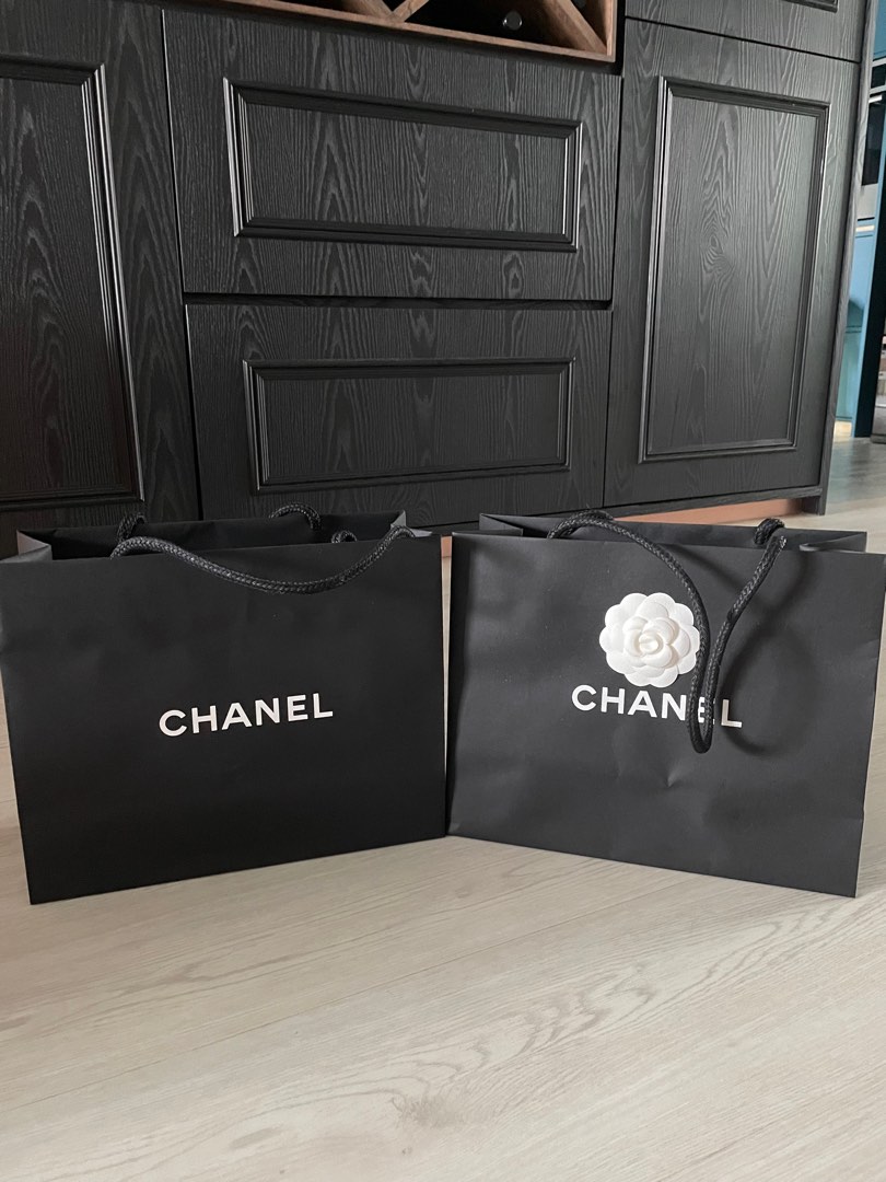 Chanel Paper Bag, Luxury, Bags & Wallets on Carousell