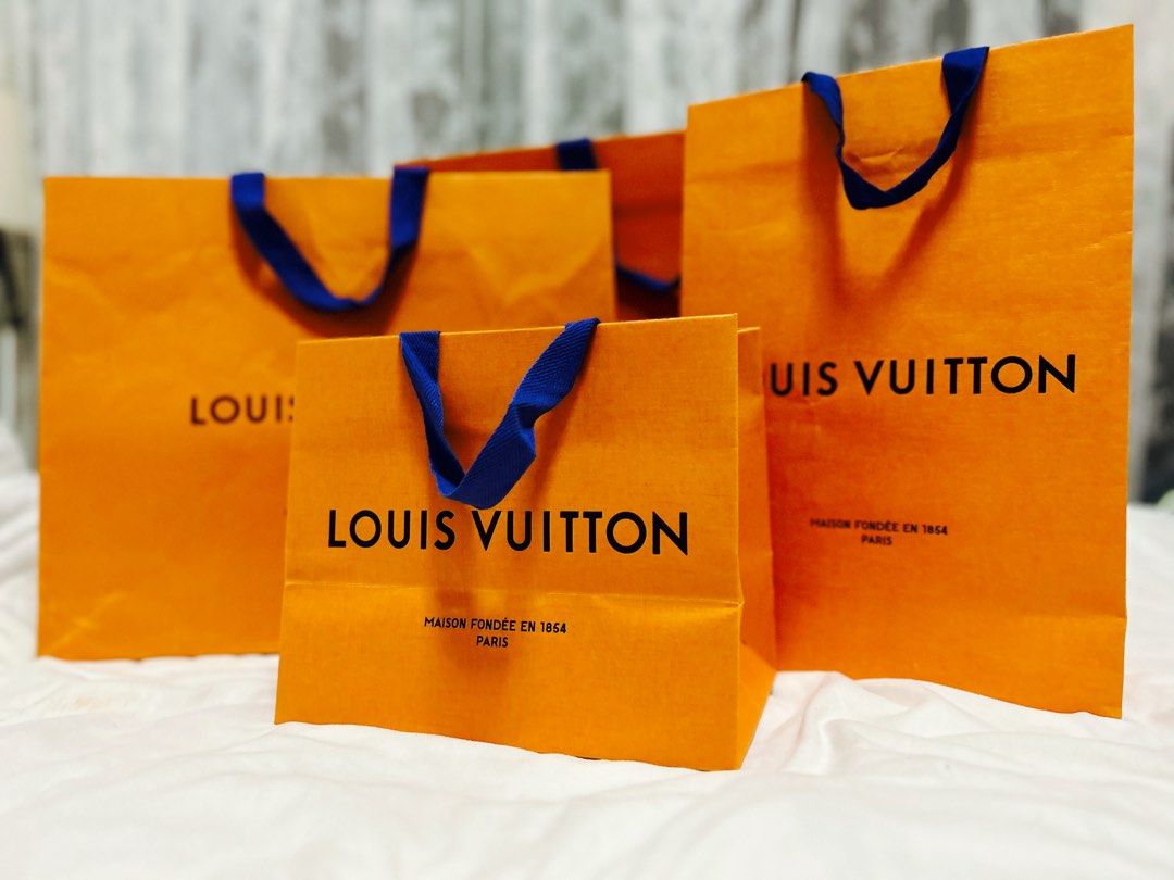 Clearance Sale** Louis Vuitton Paper Bag, MCM Paper Bag and Tory Burch  Paper Bag, Luxury, Accessories on Carousell