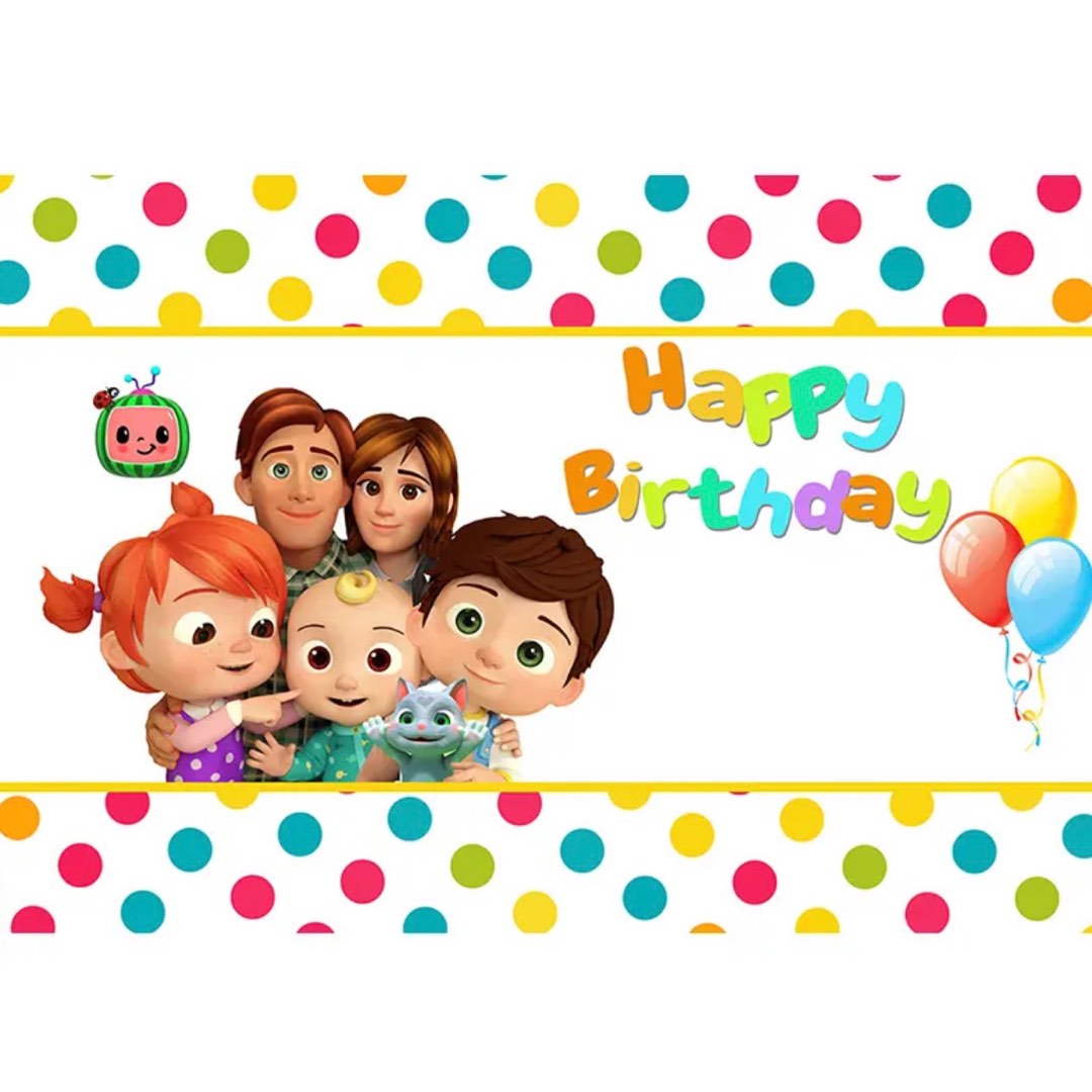 party supplies birthday banner backdrop / party deco