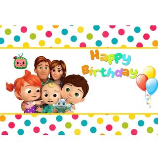 Cocomelon party deco Collection item 1