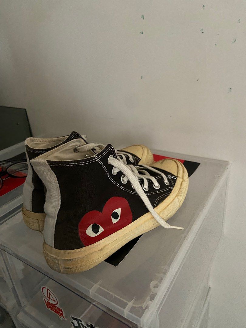Converse cdg custom on sale