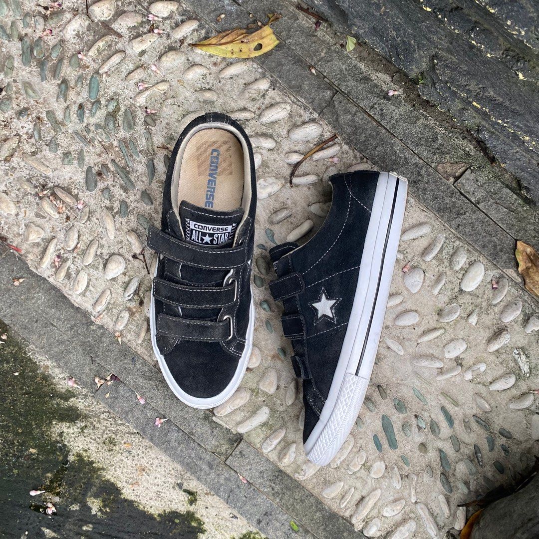 converse kids one star 3V ox bw