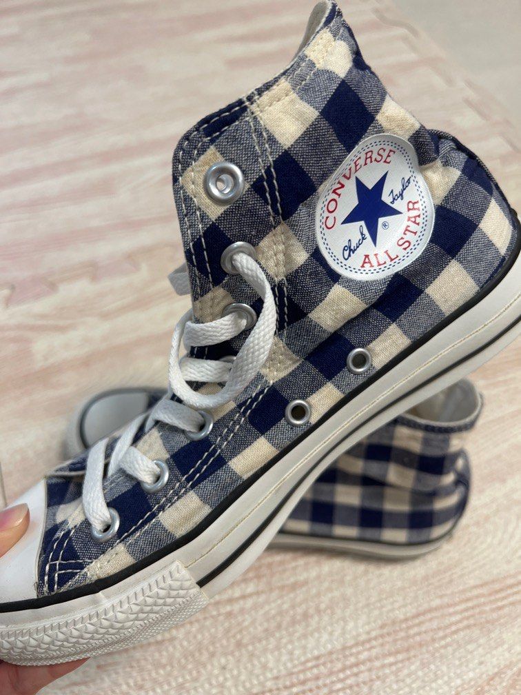 Checkered converse sales