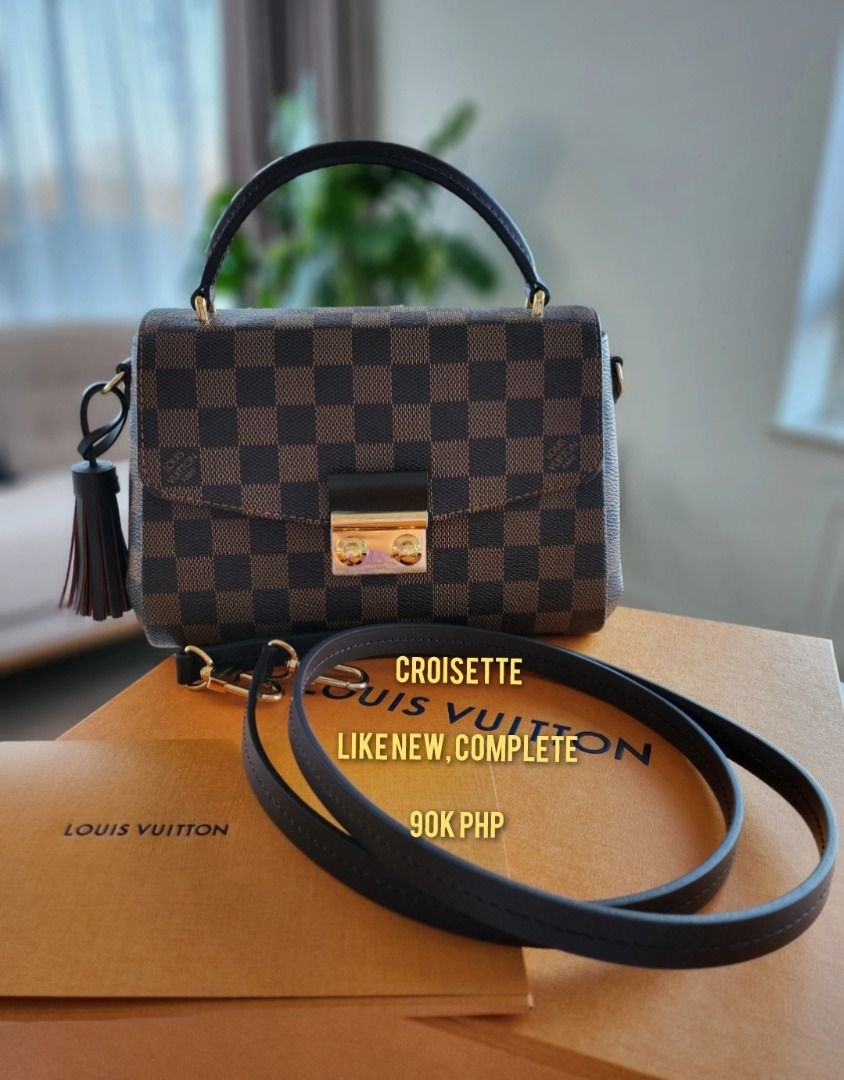 Croisete DE (Category: Luxury Bags & Wallets) located in Cabuyao City. Submitted by Theaffluenceph (Listing ID 1214781279, Image 1). Description: Like New (used twice only) Complete Inclusions 2022 receipt On hand Italy 3 weeks eta.