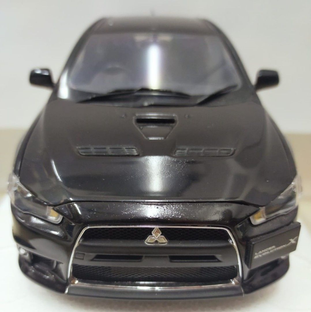 CSM Mitsubishi Lancer Evo X (Black), Hobbies & Toys, Toys & Games on