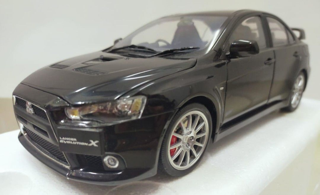 CSM Mitsubishi Lancer Evo X (Black), Hobbies & Toys, Toys & Games on