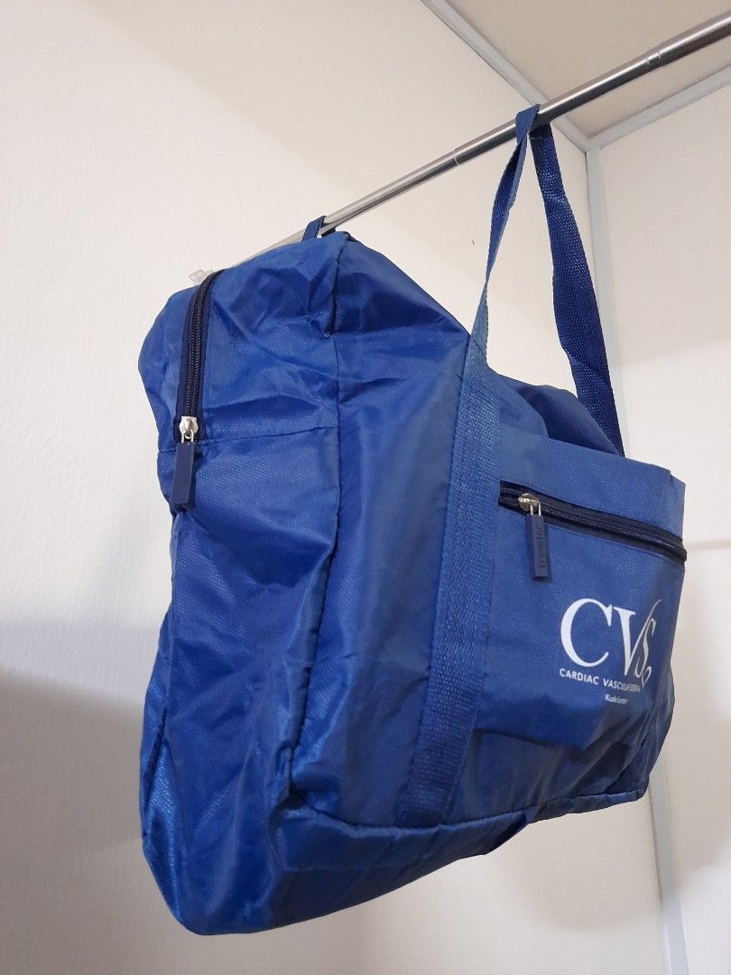 CVS Cardiac Vascular Sentral Kuala Lumpur Dark Blue Travel Bag