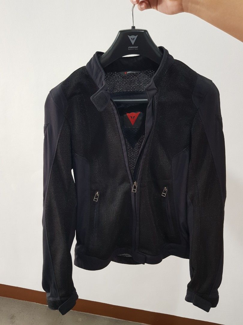 Dainese women's Riding jacket (Category: Coats, Jackets and Outerwear) located in Cainta. Submitted by markrianne (Listing ID 1214759620, Image 1). Description: Dainese women's riding jacket Authentic/Genuine Dainese jacket Never been used size: 38 price: 8.5k Meet up place: Midtown Village Cainta or Calumpang Binangonan.
