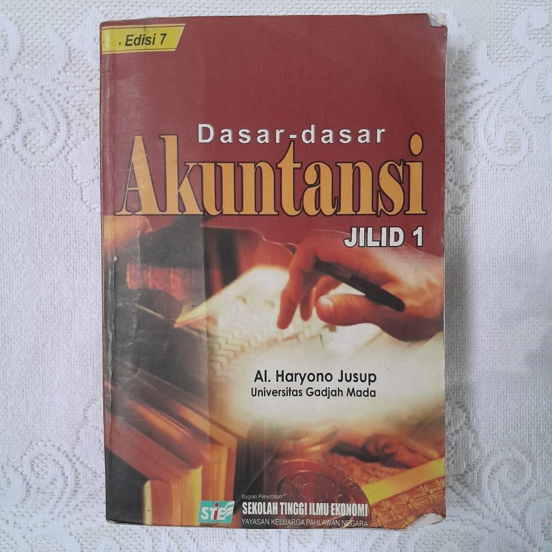 Dasar dasar akuntansi jilid 1 al haryono jusup buku alat tulis