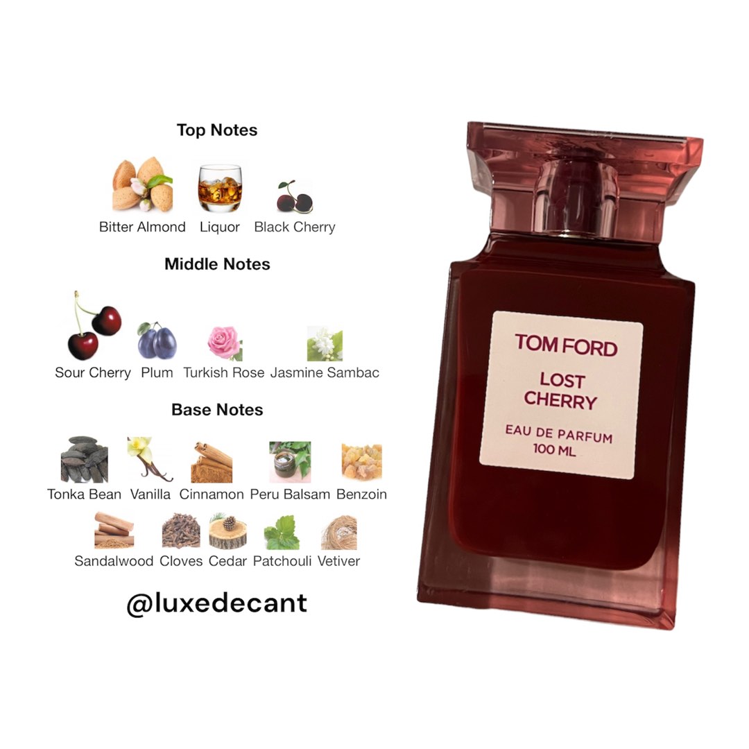 DECANT Tom Ford Lost Cherry EDP, Beauty & Personal Care, Fragrance &  Deodorants on Carousell
