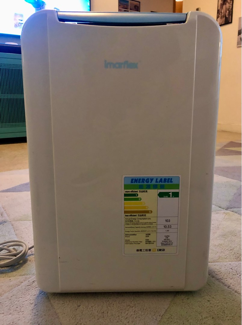 Dehumidifier 2017 Imarflex 20l/day, TV & Home Appliances, Air Purifiers