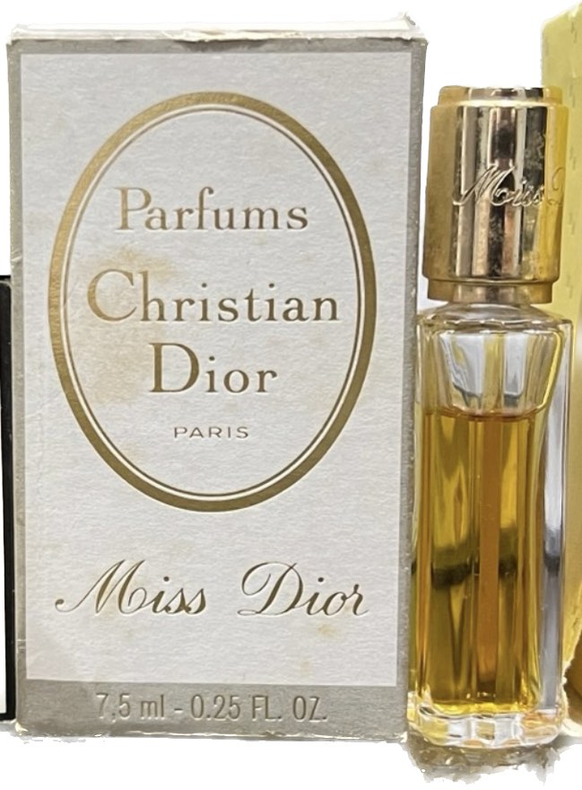 DIOR Miss Dior 7.5ML Parfum Splash Boxed 80% Full Discontinued