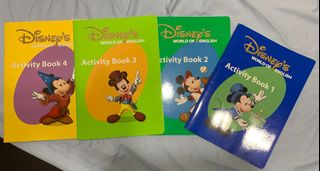 Disney world of English dwe 迪士尼美語世界英語學習教材Activity