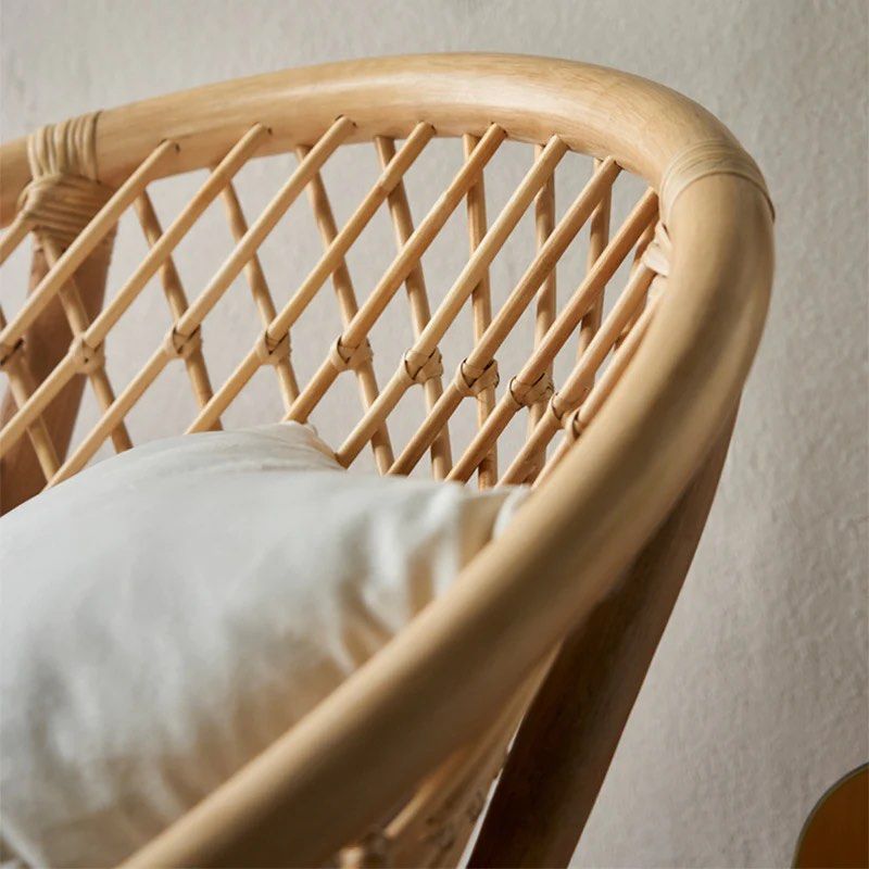 Rattan balloon chair sale