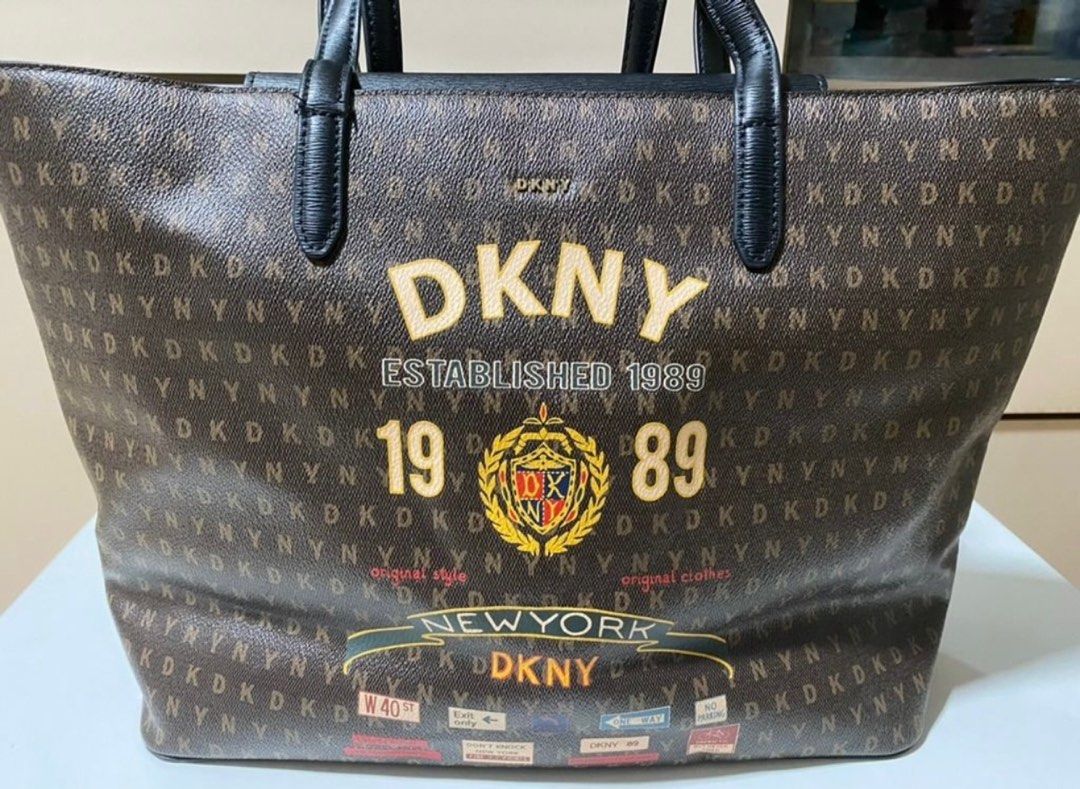 DKNY Monogram Tote Bag