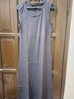 Dress Abu-Abu
