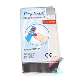 Easy touch Cholesterol Strips 10’s