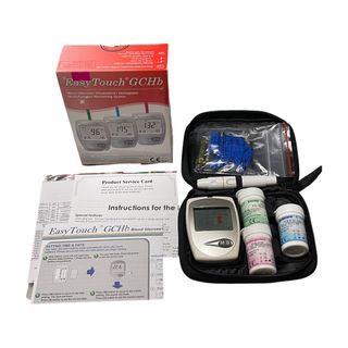 Easy Touch Gchb 3 In 1 Monitoring System Glucose Cholesterol And Hemoglobin