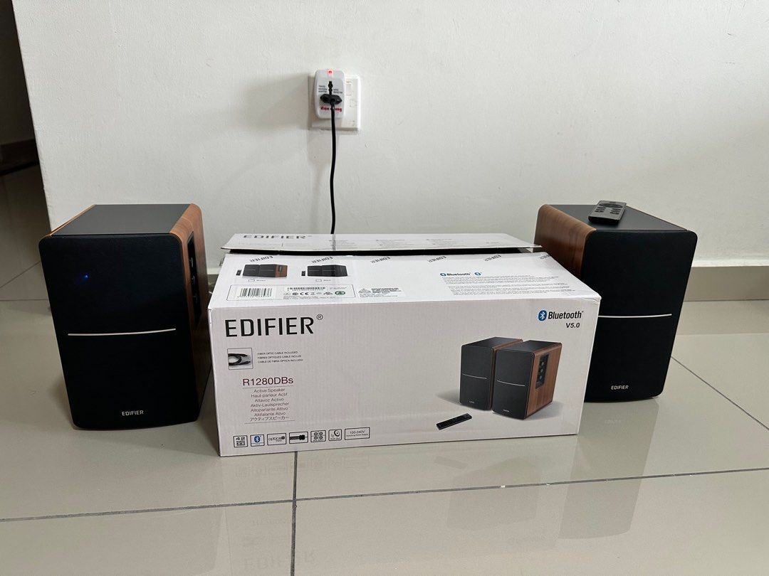 Edifier R1280DBs 2.0 Active BookShelf Speaker with Bluetooth 5.1