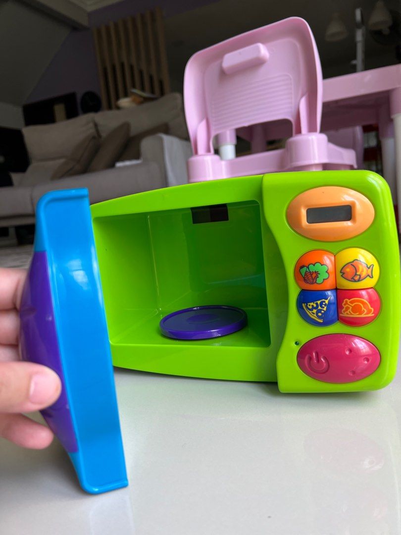 Toy hot sale microwave elc