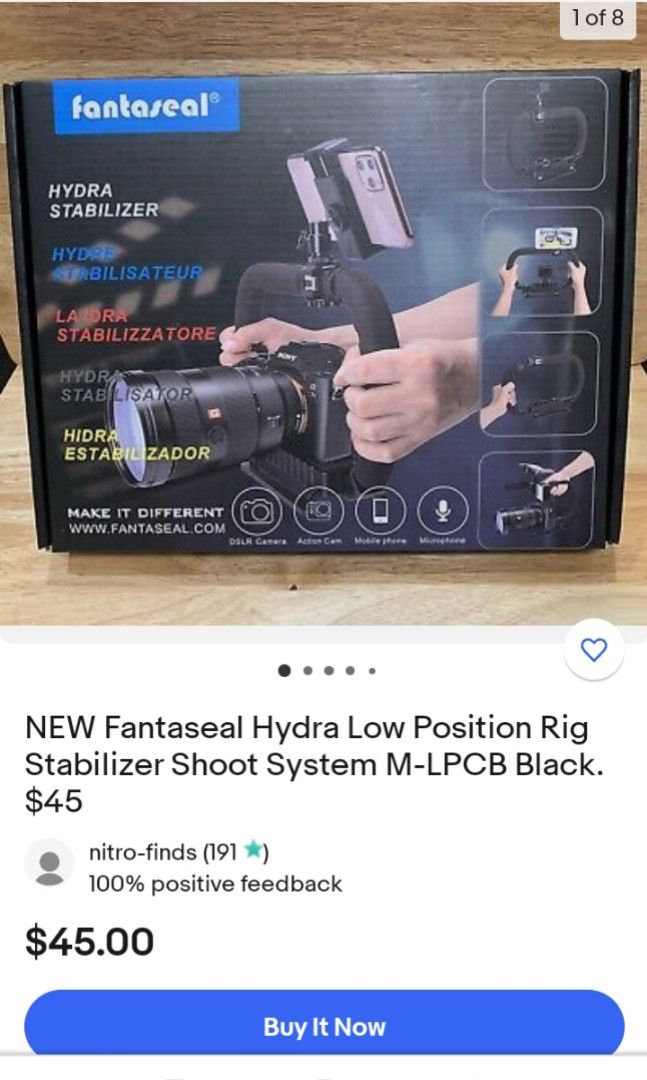 Fantaseal hydra stabilizer, Photography, Photography Accessories