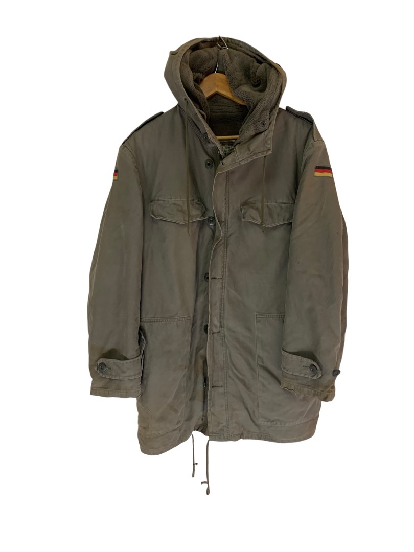 Feuchter ringelai army jacket germany parka, Men's Fashion, Coats ...