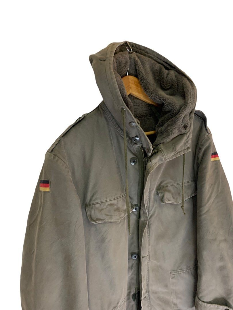 Feuchter ringelai army jacket germany parka, Men's Fashion, Coats ...